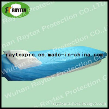 Medical CPE/PP+Cotton Bed Cover and Pillow Cover